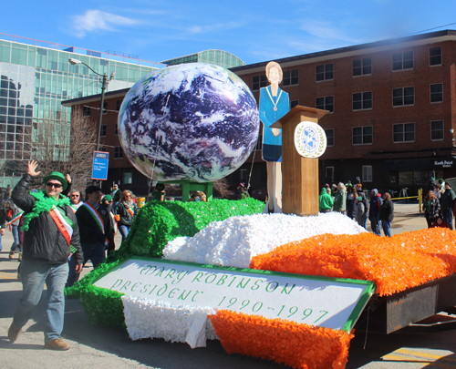 Mary Robinson float